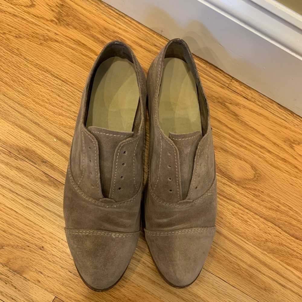 Suede Loafers